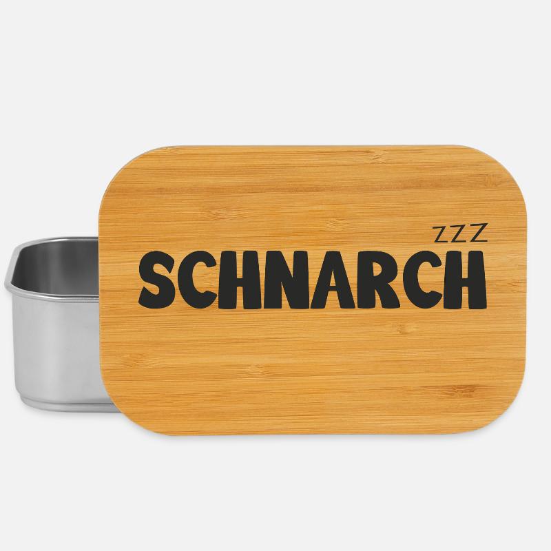 Schnarch zzz - Lunch Box - Silber