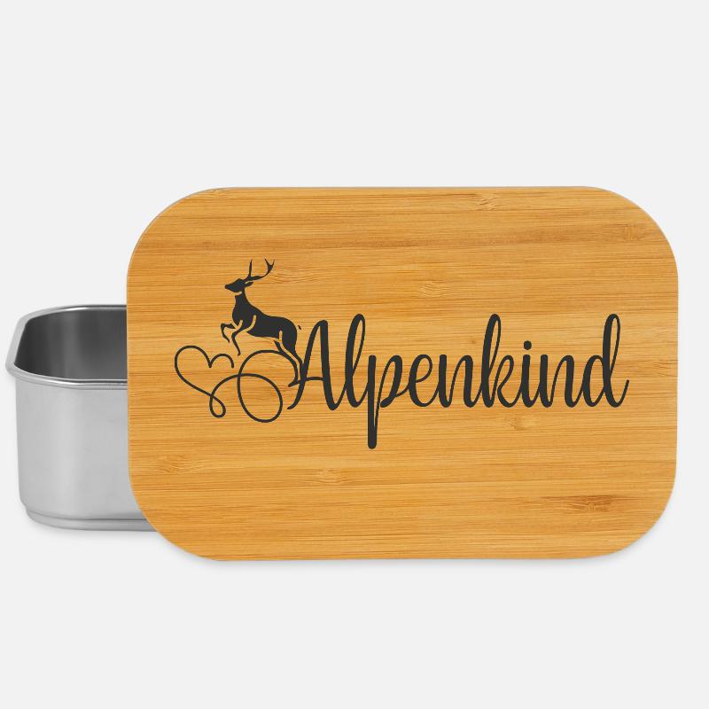Alpenkind - Lunch Box - Silber