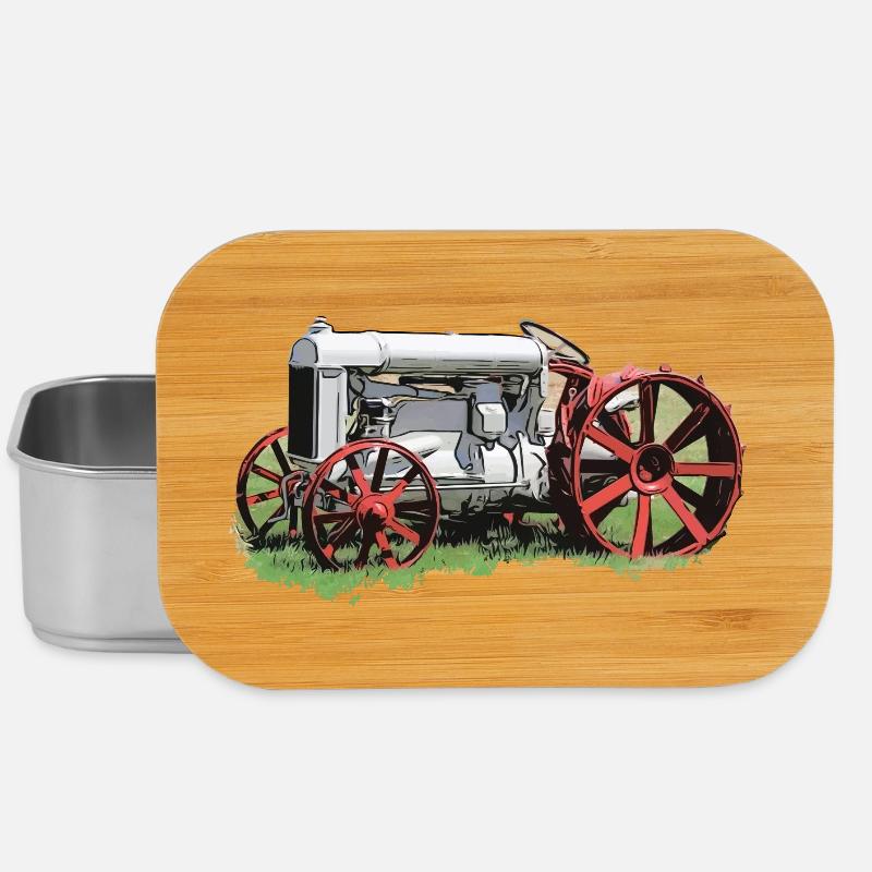 Traktor Fordson Model F - Lunch Box - Silber