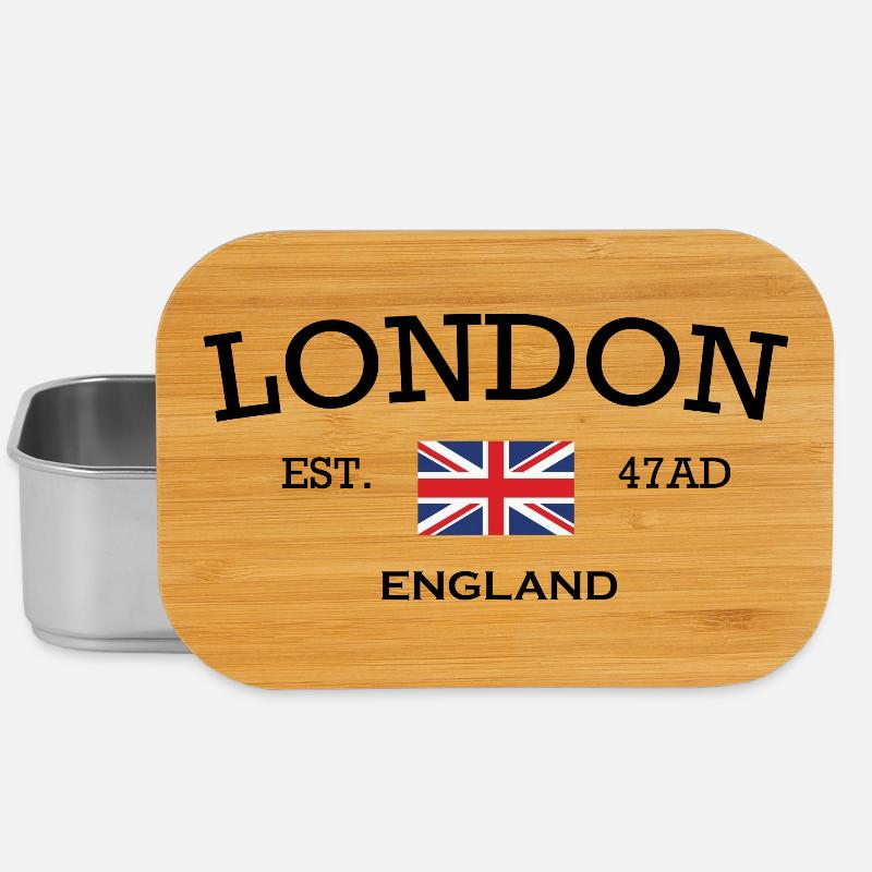 Make a Splash with Style LONDON EST 4AD ENGLAND - Lunch Box - silver