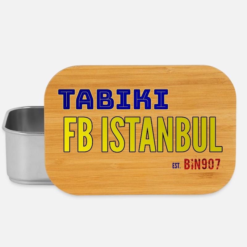 TABIKI FB ISTANBUL Kontrast-Design - Lunch Box - Silber