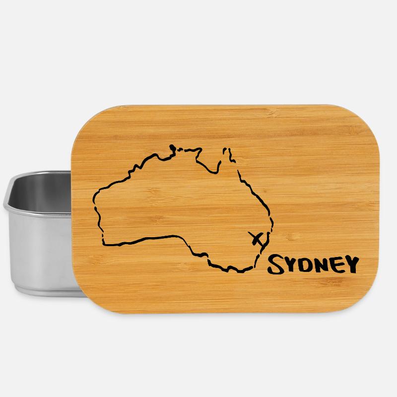 sydney - Lunch Box - silver