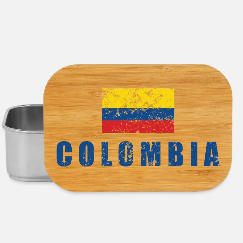 Kolumbien - Lunch Box - Silber