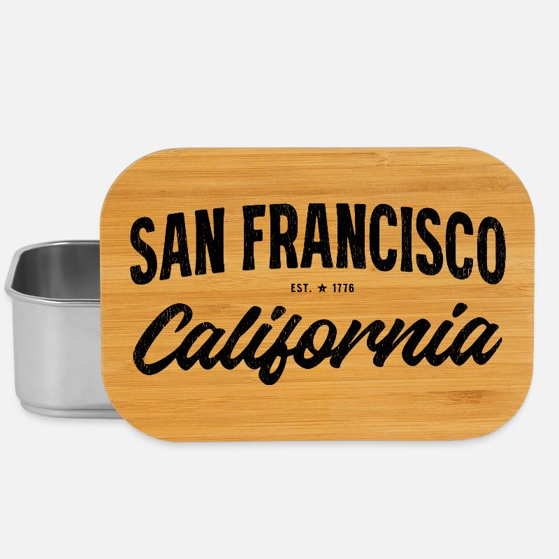 San Francisco - Lunch Box - Silber