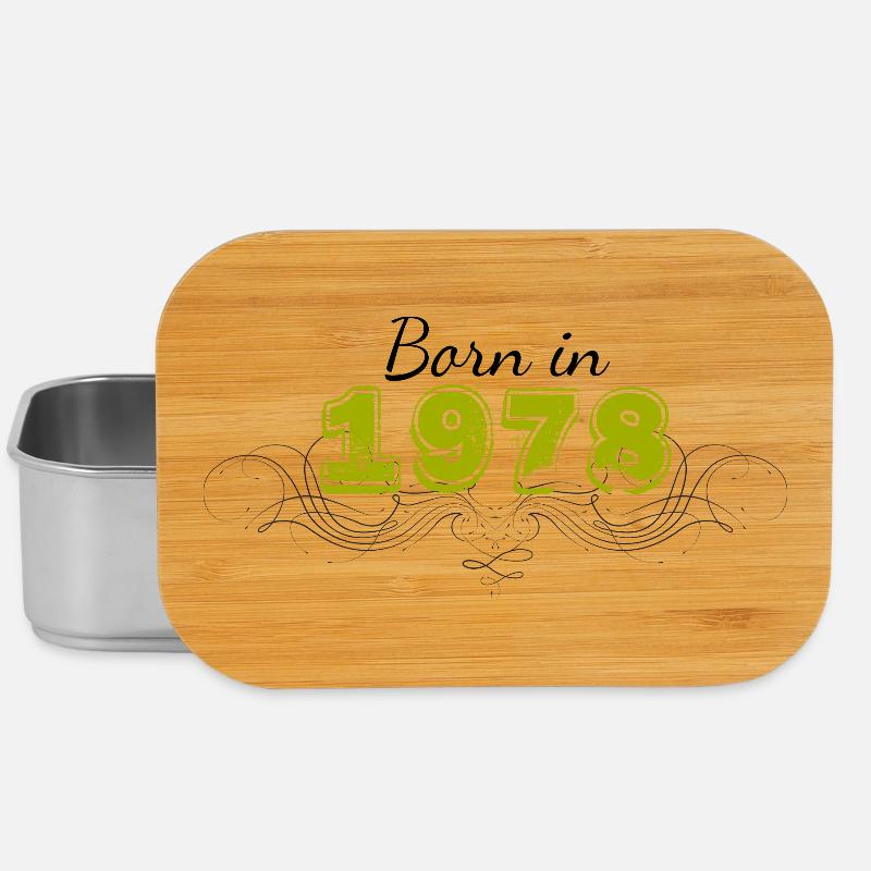Born in 1978 - Lunch Box - Silber