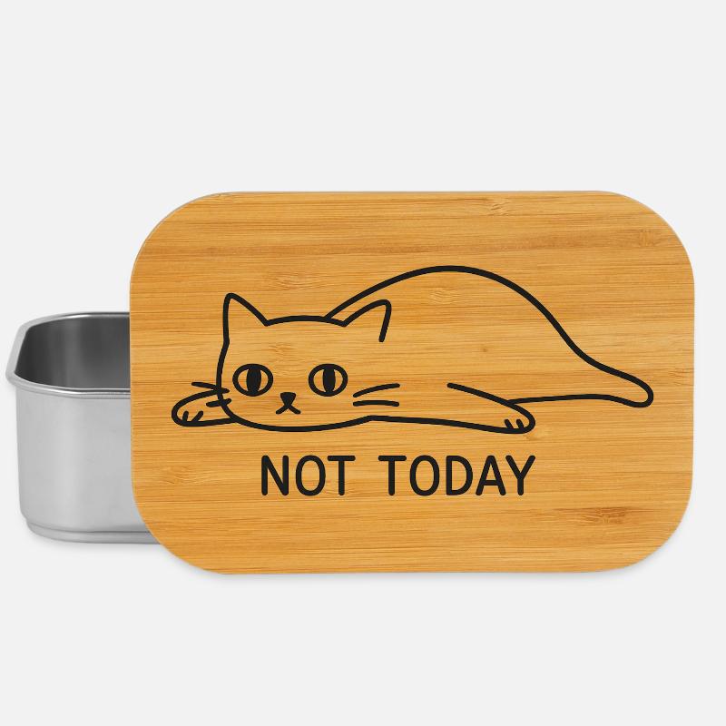 Nicht heute - Lunch Box - Silber