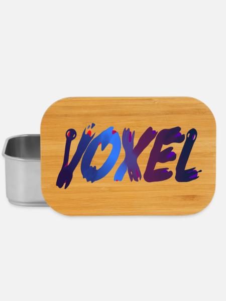 Voxels - Boîte à goûter - argent
