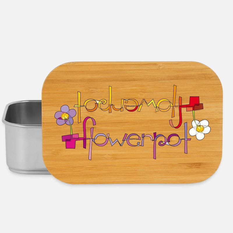 Blumentopf - Lunch Box - Silber