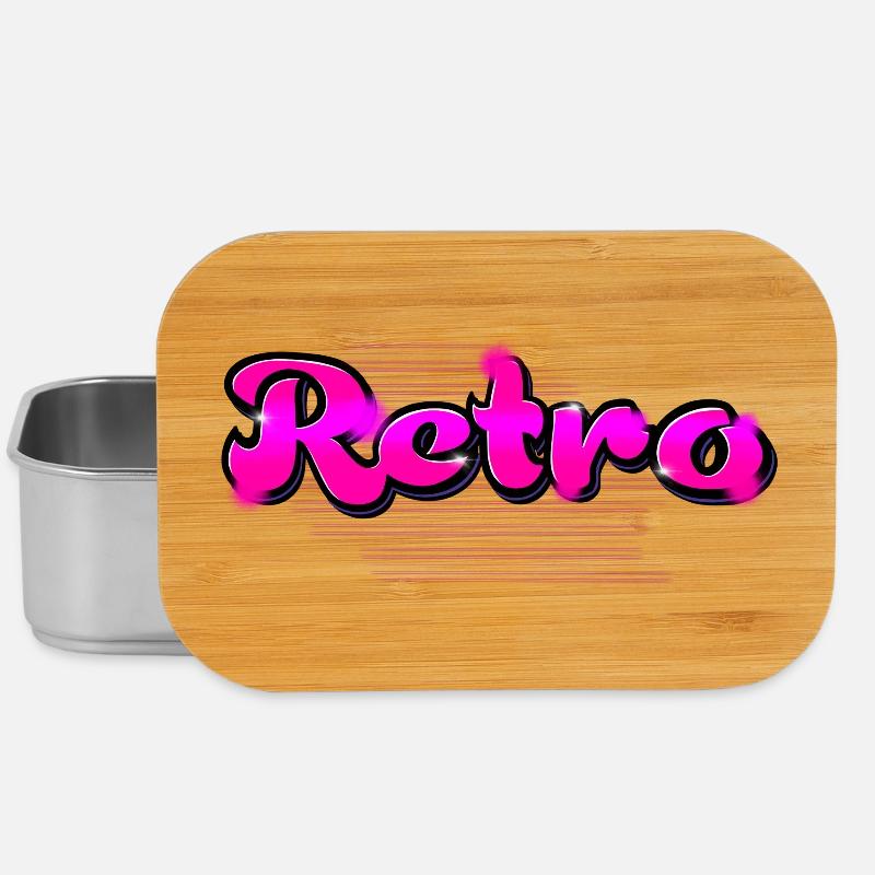 Retro - Lunch Box - Silber