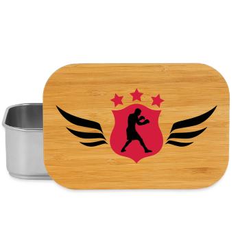 Boxing / Boxen / Boxe - Boîte à goûter - argent - Devant