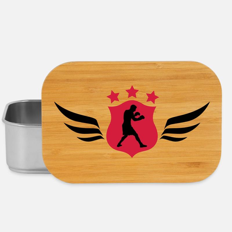 Boxen / Boxer / Boxing / Fight / Ali - Lunch Box - Silber