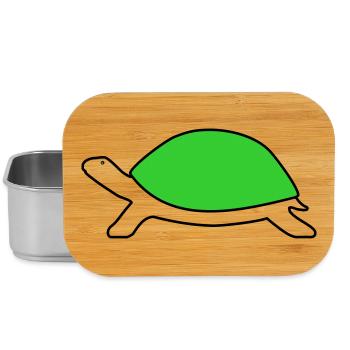 Turtle - Lunch Box - silver - Front