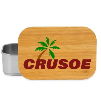 CRUSOE - Boîte à goûter - argent - Devant