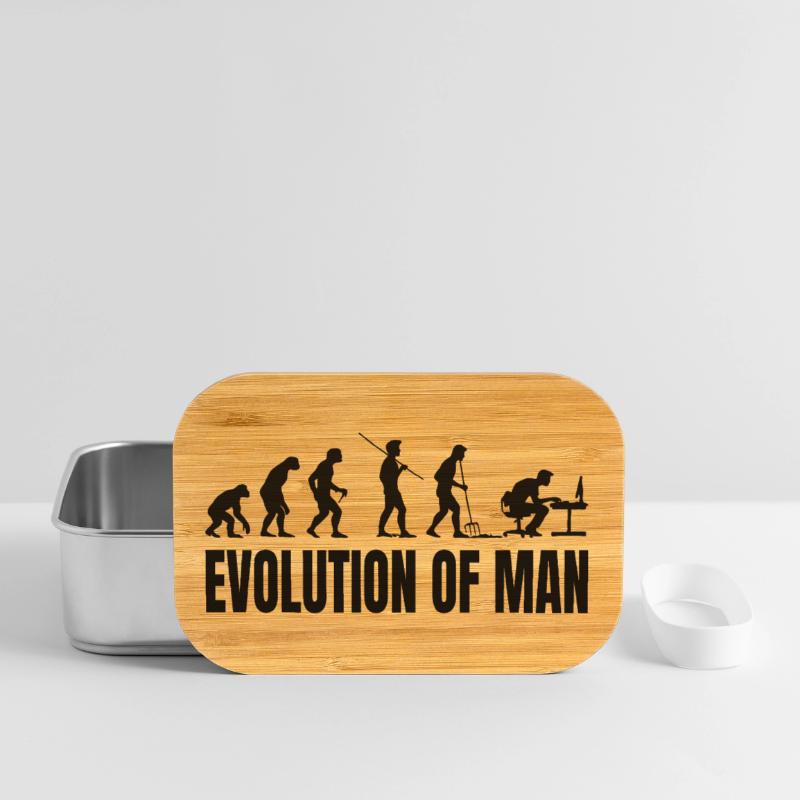 Programmer Computer Freak Evolution Lunch Box