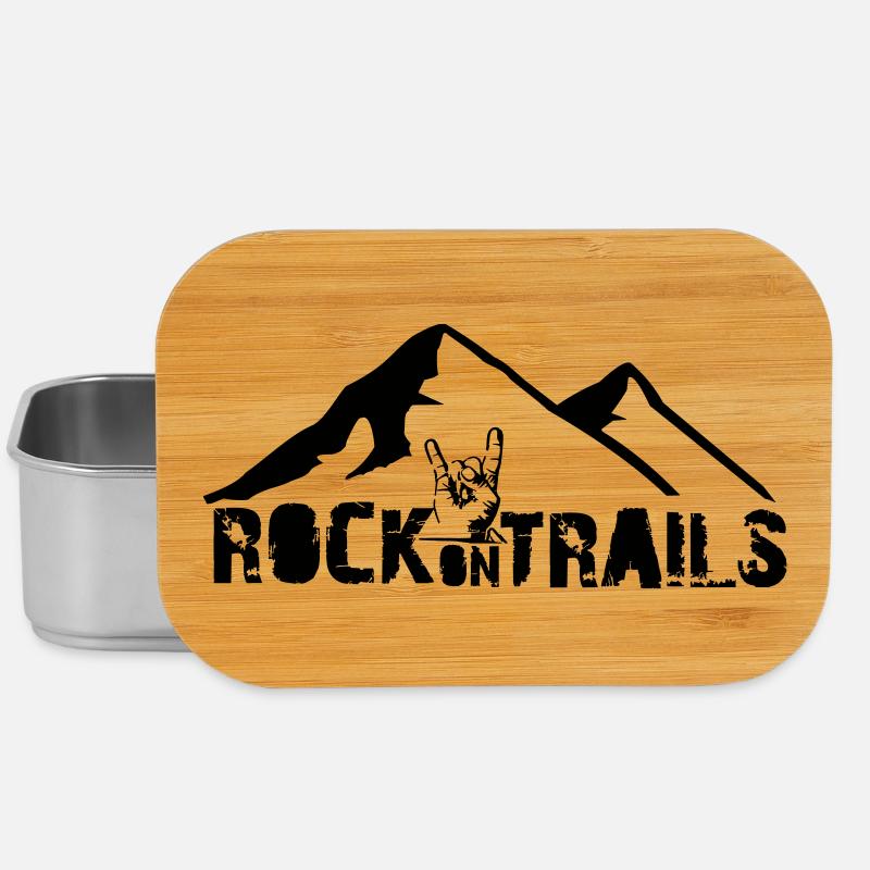 RockonTrails - Lunch Box - Silber