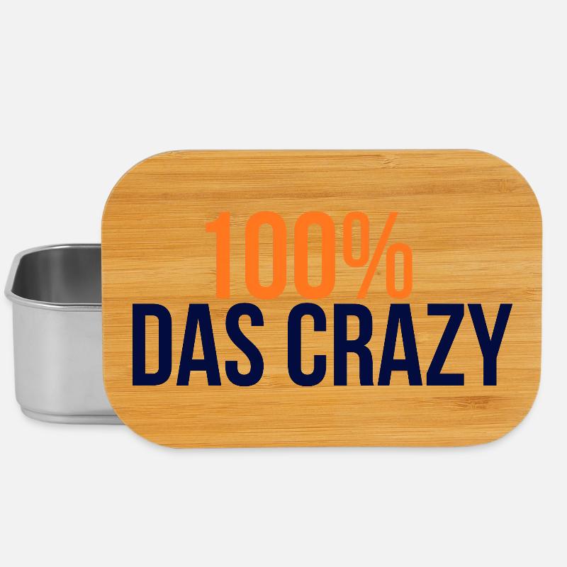 GIUDAN Jugendwort 25 Collection - 100% das Crazy - Lunch Box - Silber