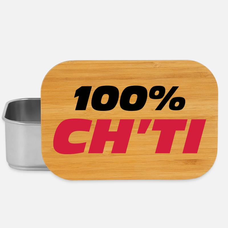 100% Ch'ti - Lunch Box - Silber