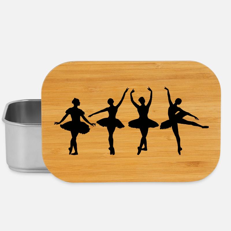 Danse de ballet - Boîte à goûter - argent