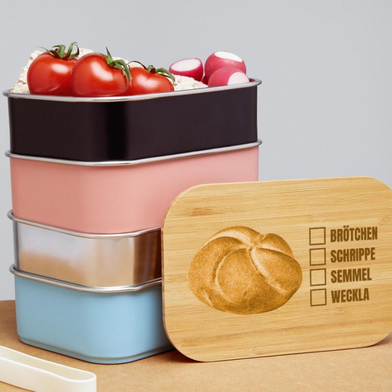 Bread roll or roll? – Fun dialect design Lunch Box