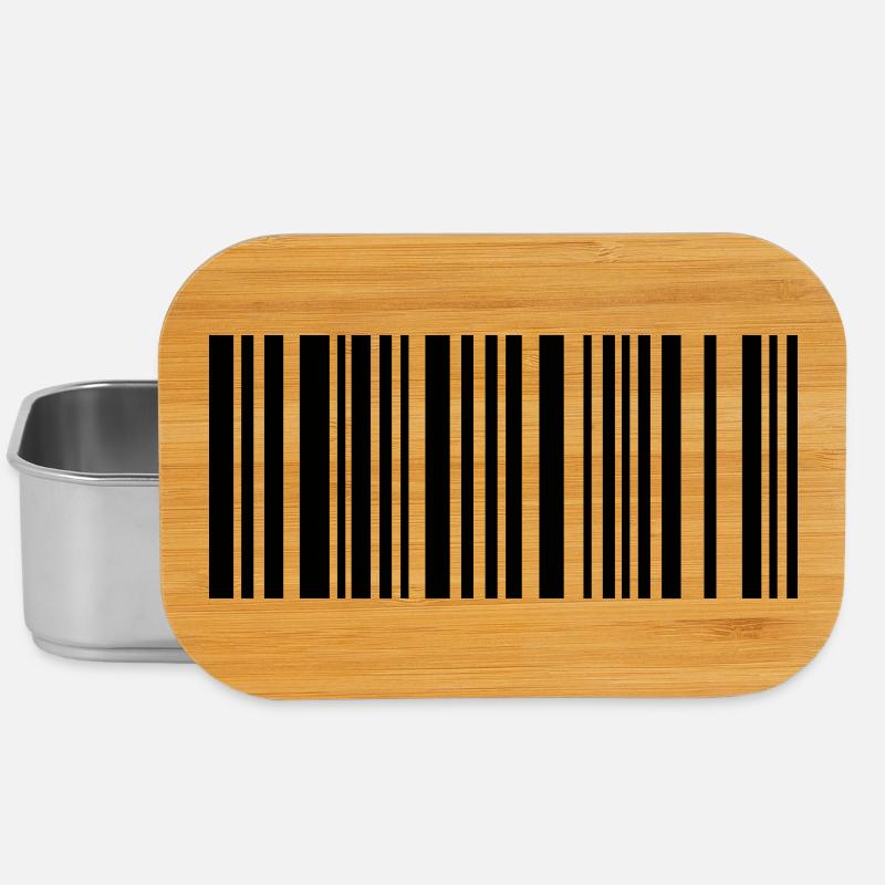 barcode - Lunch Box - silver