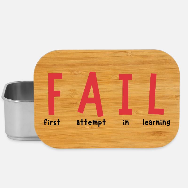 FAIL – Lernchance statt Niederlage - Boîte à goûter - argent