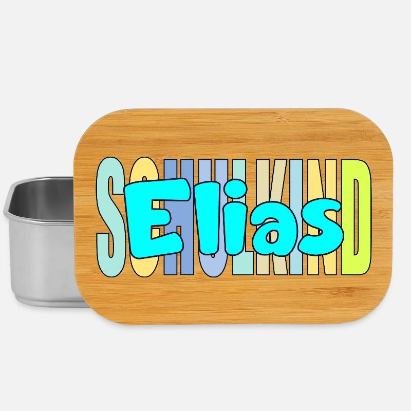 SCHULKIND ELIAS EINSCHULUNG - Lunch Box - Silber