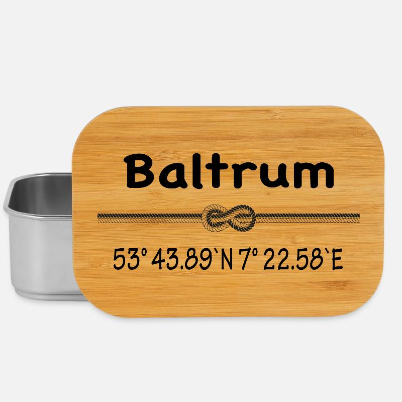 Baltrum - Lunch Box - Silber