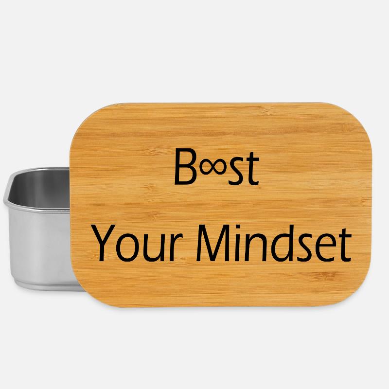 Boost your Mindset / Motivation/ Disziplin/ Spruch - Boîte à goûter - argent