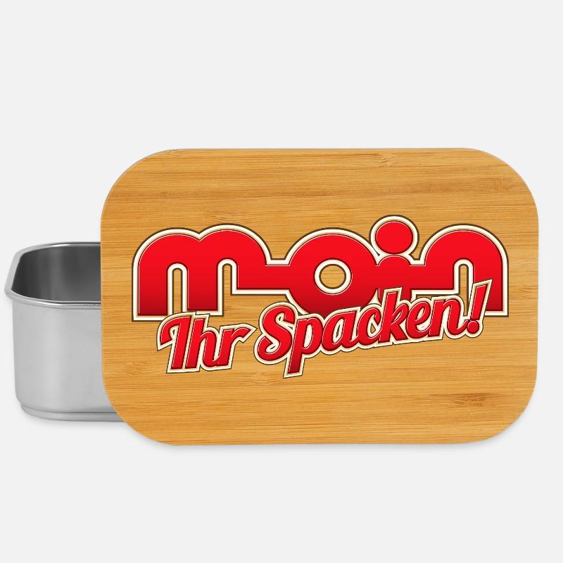 Moin ihr Spacken! - Lunch Box - Silber