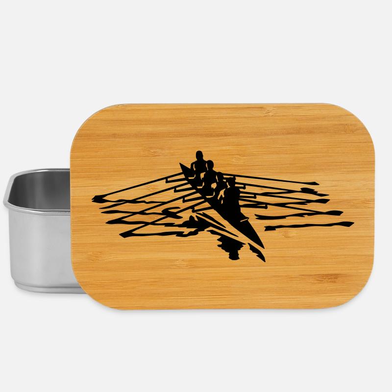 Rudern - Lunch Box - Silber