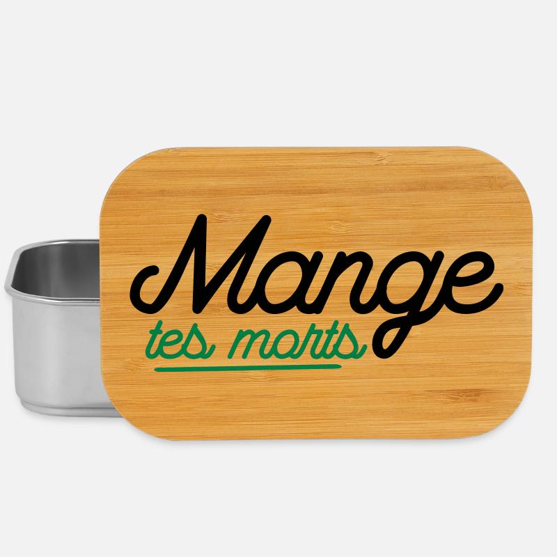 Mange tes morts - Boîte à goûter - argent