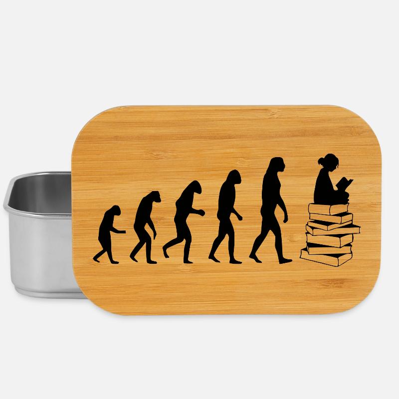 Read Evolution - Lunch Box - Silber
