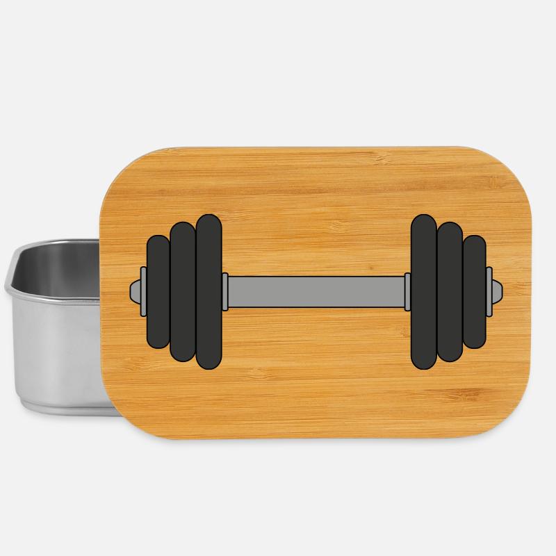 Hantel - Lunch Box - Silber