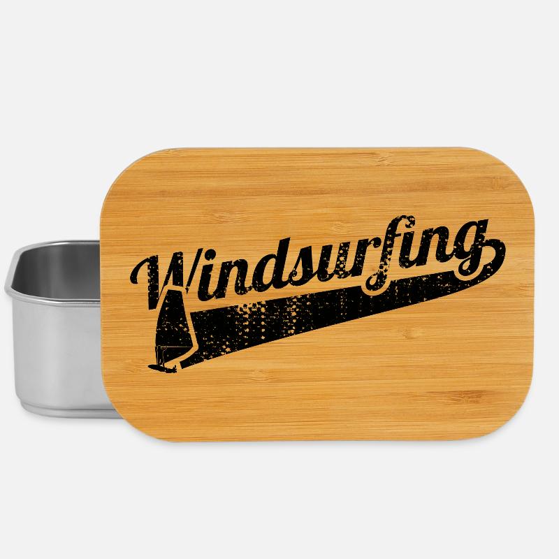 Windsurfen - Lunch Box - Silber