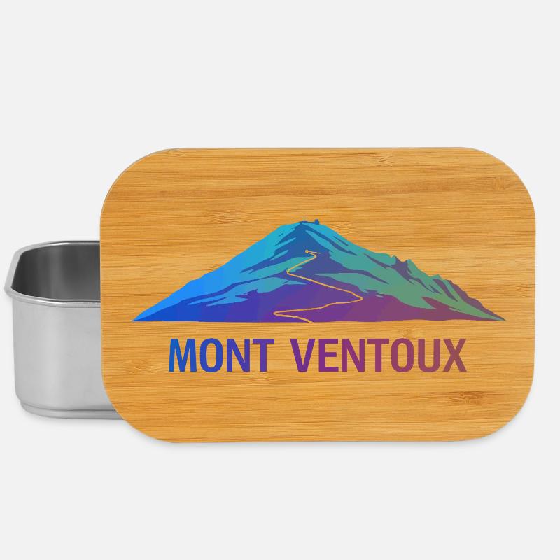 Mont Ventoux Paysage Astral - Boîte à goûter - argent