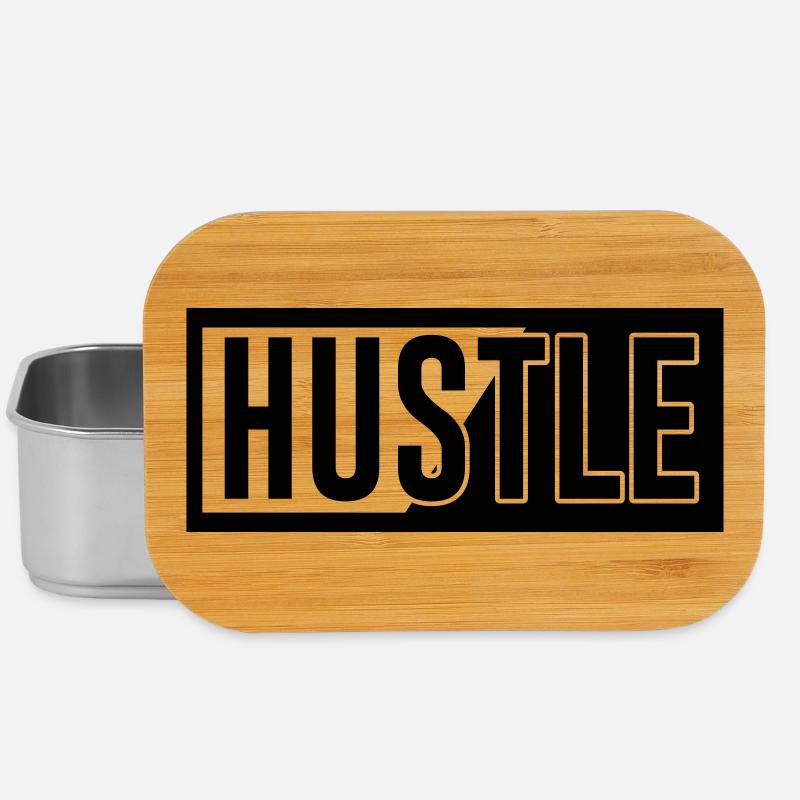 Hustle - Lunch Box - Silber