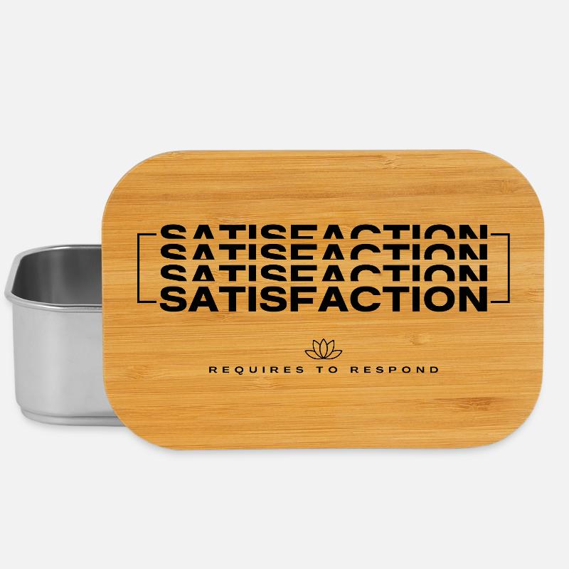 Signature Generator - Satisfaction - Lunch Box - silver