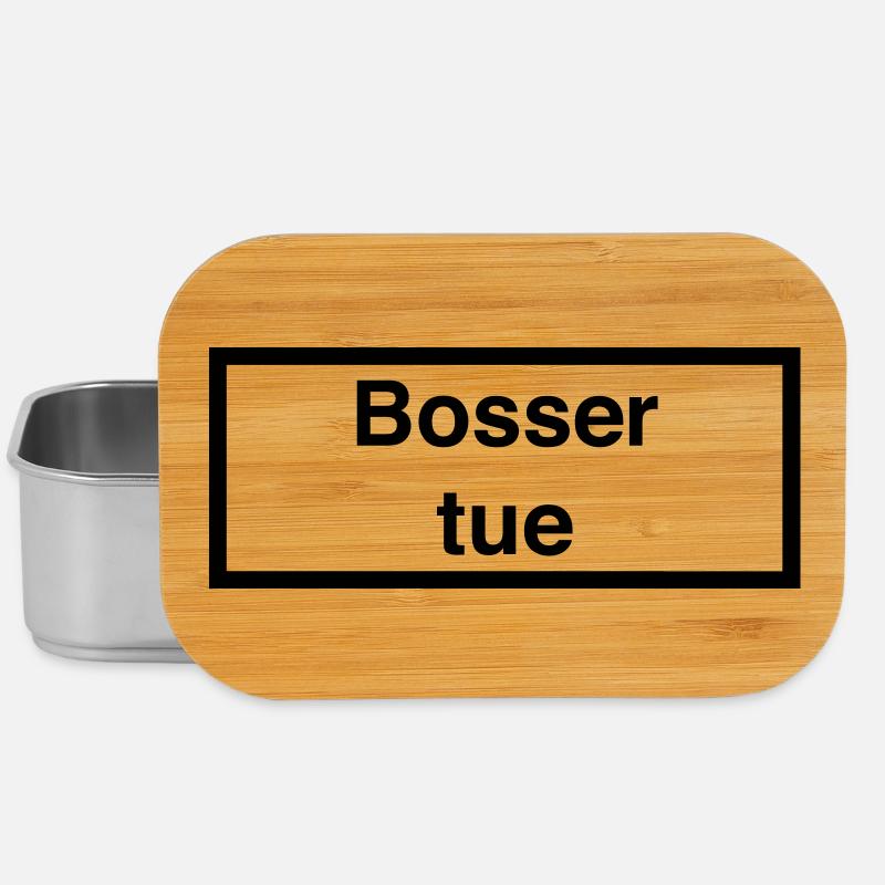 Bosser tue :) - Boîte à goûter - argent