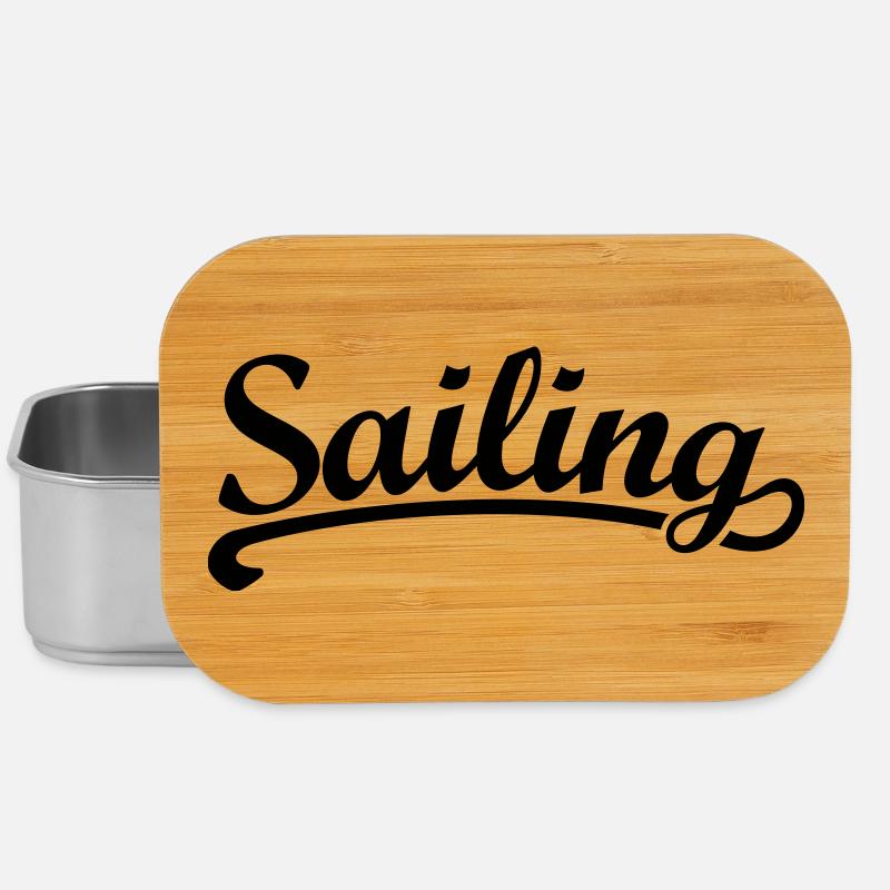 Sailing - Design for Sailors - Lunch Box - silver
