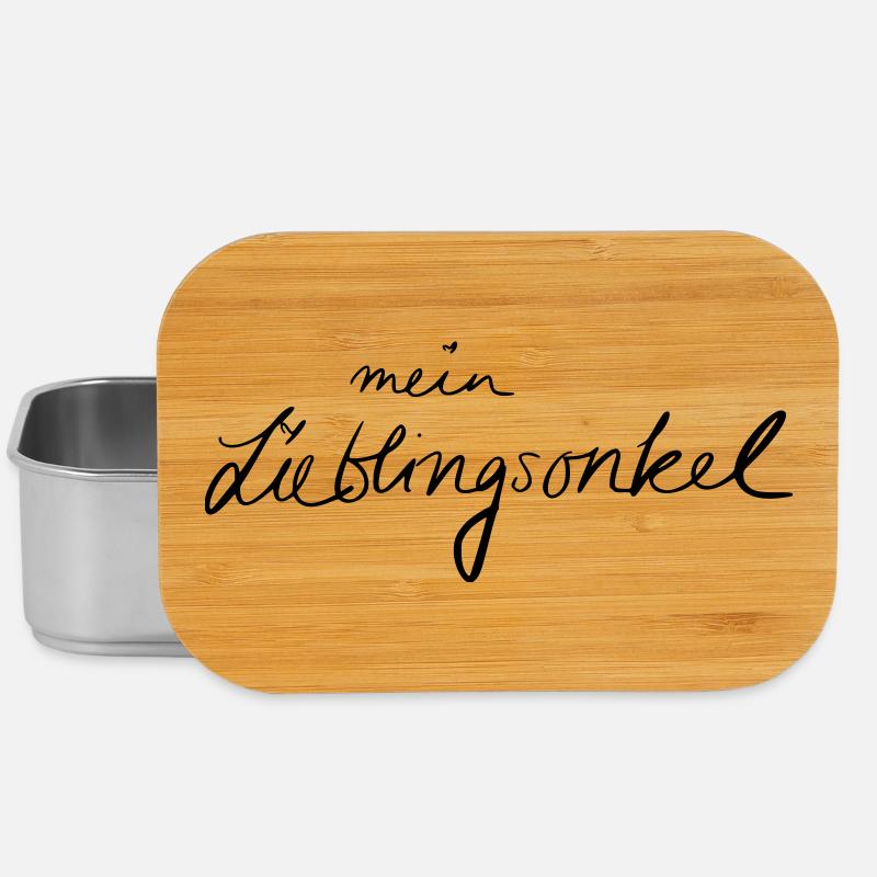 mein Lieblingsonkel - Lunch Box - Silber