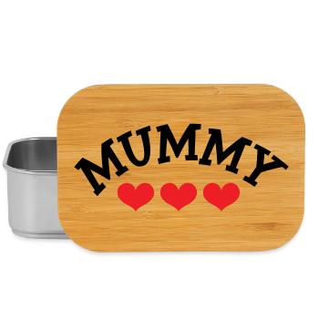 Maman / Fête des mères - Boîte à goûter - argent - Devant