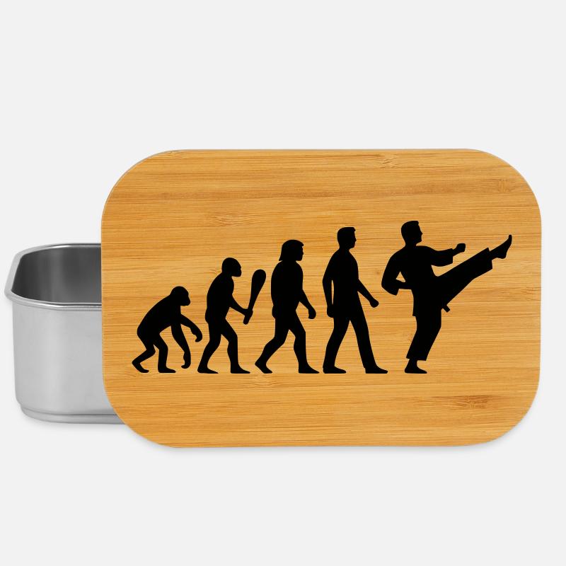Karate Evolution - Lunch Box - silver