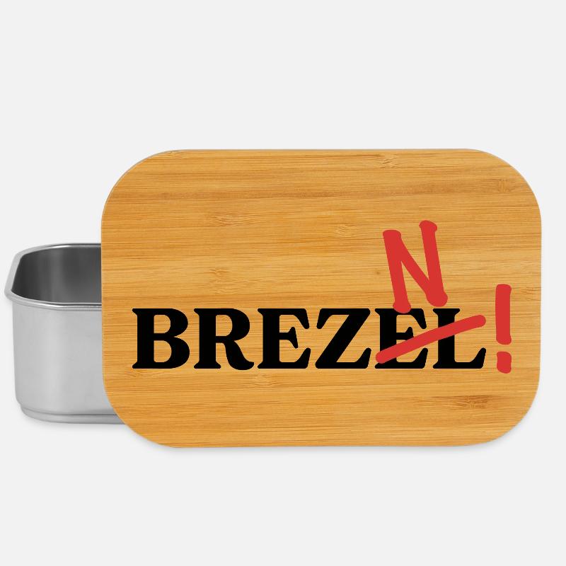 Es heißt Brezn! - Lunch Box - Silber