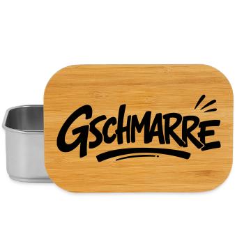 Gschmarre - Lunch Box - Silber - Vorne