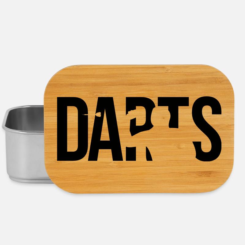 darts - Lunch Box - Silber