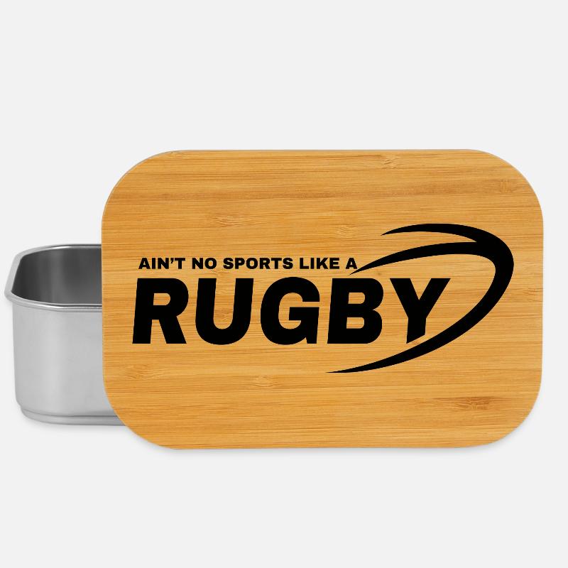 | DE RUGBY PAS DE SPORT COMME LE RUGBY - Boîte à goûter - argent