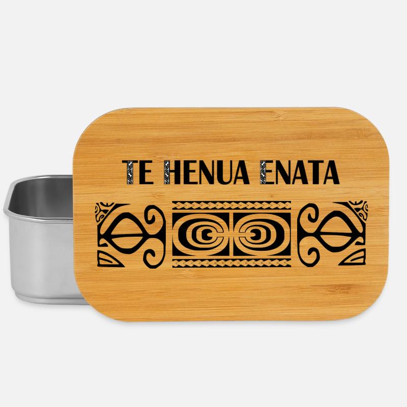 TE HENUA ENATA (Noir) - Boîte à goûter - argent
