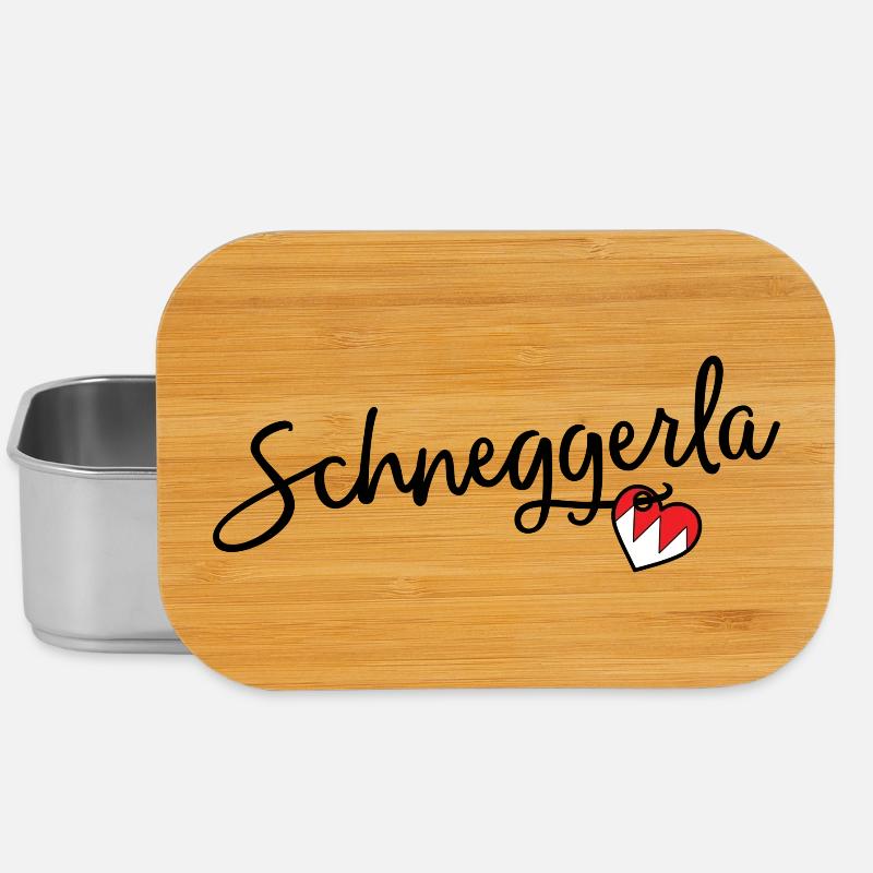 Schneggerla - Lunch Box - Silber