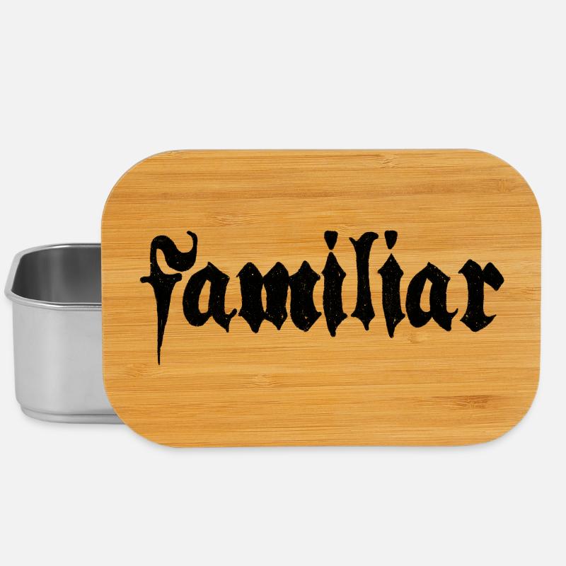 familiar Vertrauter - Lunch Box - Silber