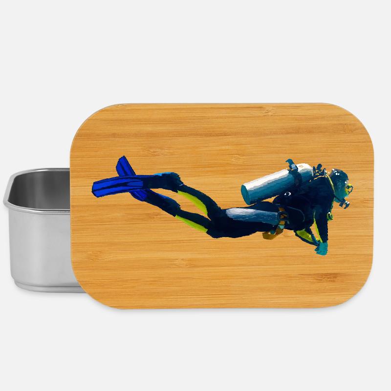 Diver - Lunch Box - Silber
